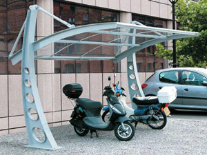 Bucan Systems - nadstrešnica za bicikle